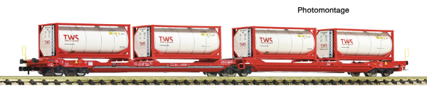 Fleischmann 6660054 Doppeltwg.T3000e RCA + TWA Tankcontainer