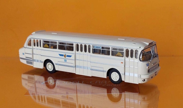 Modell-Car Zenker 03-386 Ikarus 66 3-Türer VEB LVB Leipzig Wagen 122