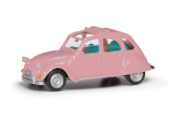 Herpa 020824-008 Citroen 2 CV offen, hellrosa