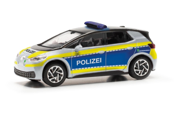 Herpa 097352 VW ID. 3 Polizei Hamburg