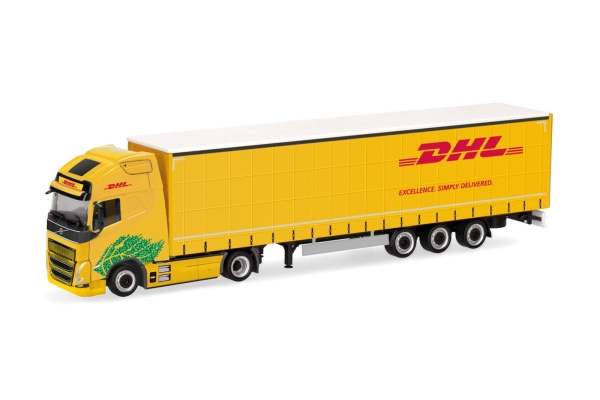 Herpa 318952 Volvo FH GL XL E-LowGaPlSz DHL