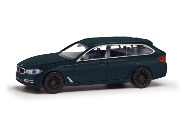 Herpa 430708-004 BMW 5er Touring, oxfordgrün II