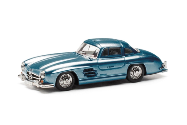 Herpa 430975-002 MB 300 SL Flügeltür, hellblaum