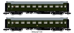 Saxonia 87181 H0 2er Set Personenwagen C4Ü Sa 07, DR...