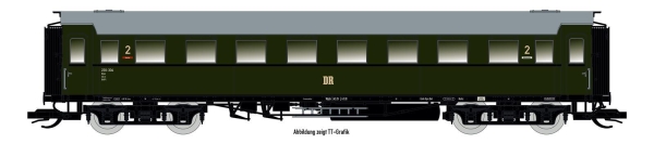 Saxonia 87182 H0 Personenwagen C4Ü Sa 07, DR Ep.III