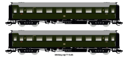 Saxonia 87185 H0 2er Set Personenwagen C4Ü Sa 07, DB...