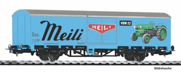 Piko 27728 H0 Gedeckter Güterwagen "Meili Traktoren" SBB