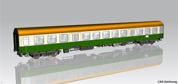 Piko 28004 H0 Halberstädter Mitteleinstiegswagen 2. Klasse DR