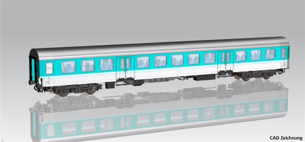 Piko 28007 H0 Halberstädter Mitteleinstiegswagen 1./ 2.Klasse DB AG