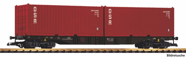 Piko 37755  G Containertragwagen DR IV mit 2 Containern "DSR"