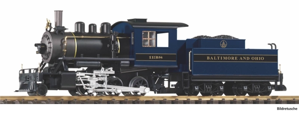 Piko 38263  G Dampflokomotive  mit Tender "Mini-Mogul" B&O