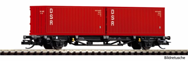 Piko 47727 TT Containertragwagen 2 x 20 DSR DR