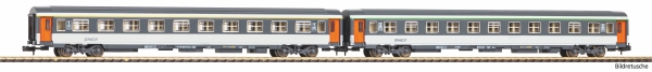 Piko 94505 N 2er Set Abteilwagen 1. Klasse + 2. Klasse SNCF IV/V