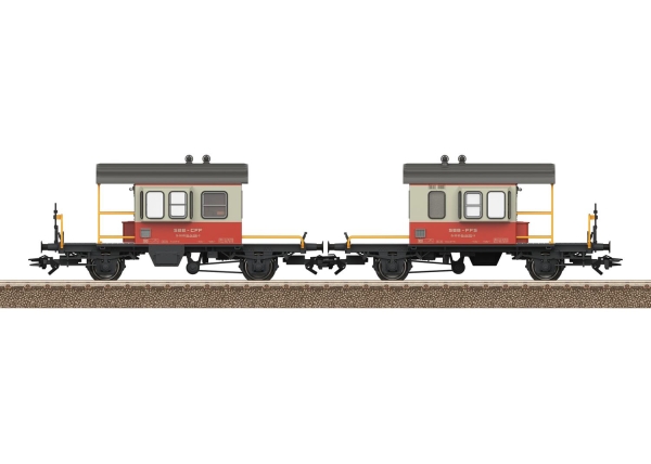 Trix T24650 H0 Kuppelwagen-Set Sputnik SBB