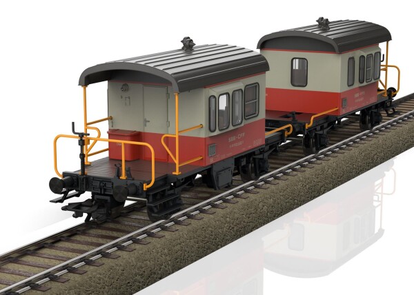 Trix T24650 H0 Kuppelwagen-Set Sputnik SBB