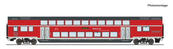 Roco 6200146 H0 Doppelstockwagen 2. Klasse DB AG