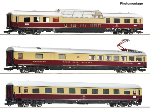 Roco 6200120 H0 3-teiliger Set 1: „Rheingold“ AKE