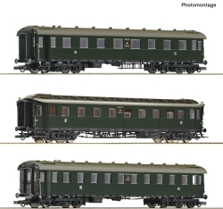 Roco 6200112 H0 3-teiliger Set: Schnellzugwagen PKP