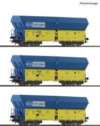 Roco 6600136 H0 3-teiliger Set: Selbstentladewagen PKP