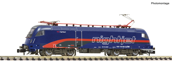 Fleischmann 7560039 N Elektrolokomotive 1116 195-9 „Nightjet“, ÖBB