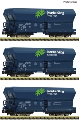 Fleischmann 6660089 N 3-tlg. Set: Selbstentladewagen...