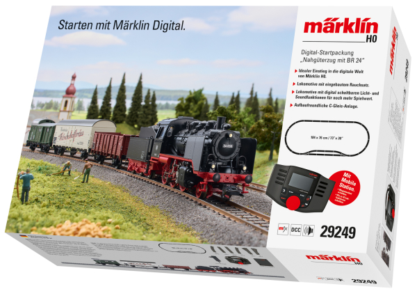 Märklin 029249 H0~ Digital Startset "Nahgüterzug BR24"