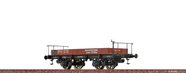 Brawa 47736  H0 Niederbordwagen Xw DRG