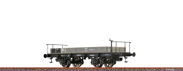 Brawa 47737  H0 Niederbordwagen Sc SBB