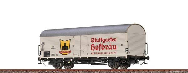 Brawa 50971  H0 Kühlwagen Tnfhs38 "Stuttgarter Hofbräu" DB