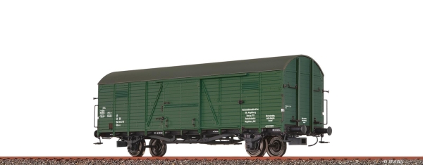 Brawa 50991  H0 Gedeckter Güterwagen Glm-u DR