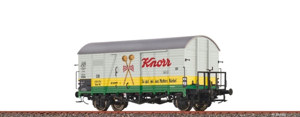 Brawa 51135  H0 Gedeckter Güterwagen Gms30 "Knorr" DB