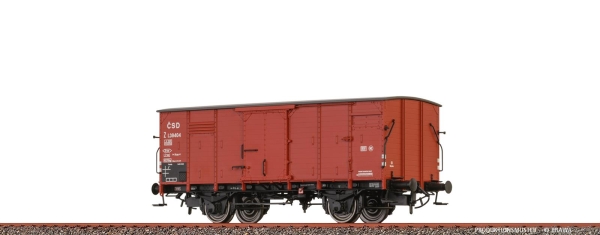 Brawa 51252  H0 Gedeckter Güterwagen Z CSD