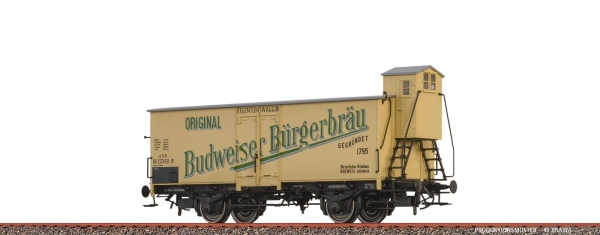 Brawa 51260  H0 Bierwagen "Budweiser Bürgerbräu" k.k.St.B.