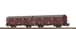 Brawa 51296  H0 Gedeckter Güterwagen Hbqrs-52 DB