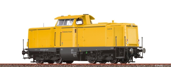 Brawa 70028  H0 Diesellokomotive BR 212 DB AG, Bahnbau Gruppe