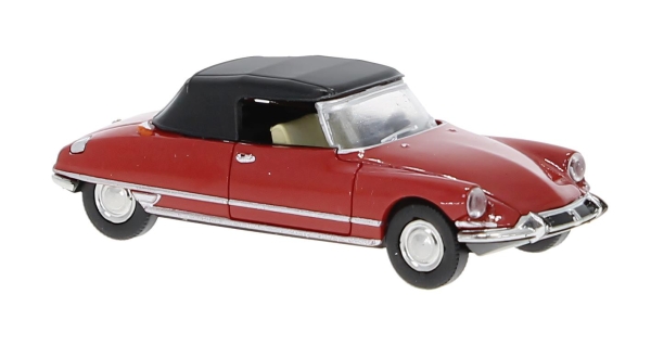 Brekina 14230  Citroen DS geschlossenes Cabrio Chapron, rot