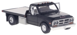 Brekina 19669  GMC Sierra Grande platform truck, black