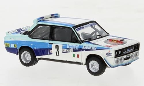 Brekina 22655  Fiat 131 Abarth, Alen bei der Monte 80