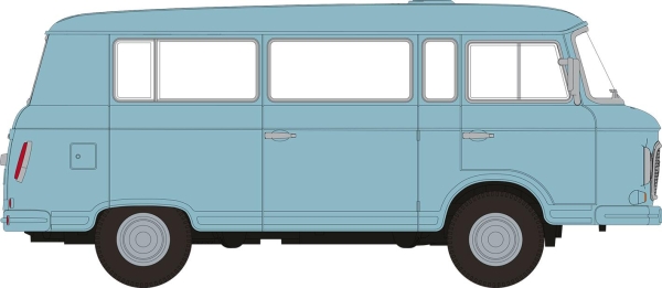 Brekina 30042  Barkas B1000 Bus, graublau