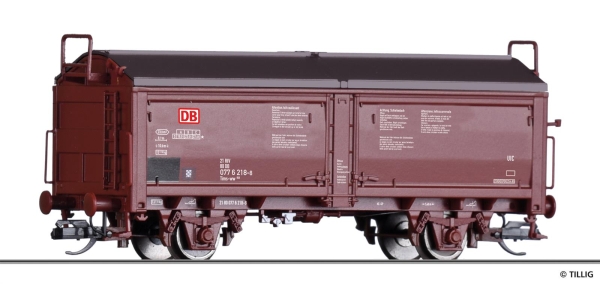 Tillig 17656 TT Schiebedach-/Schiebewandwagen Tms 858 der DB AG