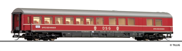 Tillig 16598 TT Speisewagen „DSG“ WR4üm-64 der DB