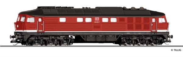 Tillig 05774 TT Diesellokomotive BR 232 der DB AG