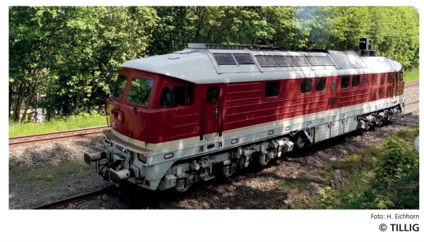 Tillig 05777 TT Diesellokomotive 232 426-7 der Nossen-Riesaer Eisenbahn-Compagnie GmbH