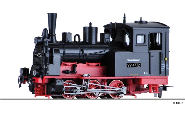 Tillig 02998  H0e Dampflokomotive 99 4732 der DR