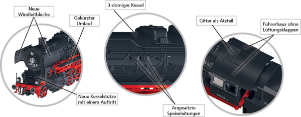 Tillig 04293 TT Dampflokomotive BR 50.0 der DR