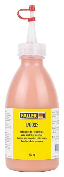 Faller 170033  Modellbaufarbe Rotsandstein, 250 ml