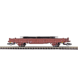 Busch 31515  Flachwagen Ks mit Stahlplatten DR