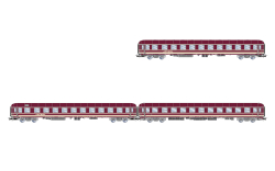 Rivarossi HR4417 H0 Euro-Express, 3-tlg. Set Liegewagen