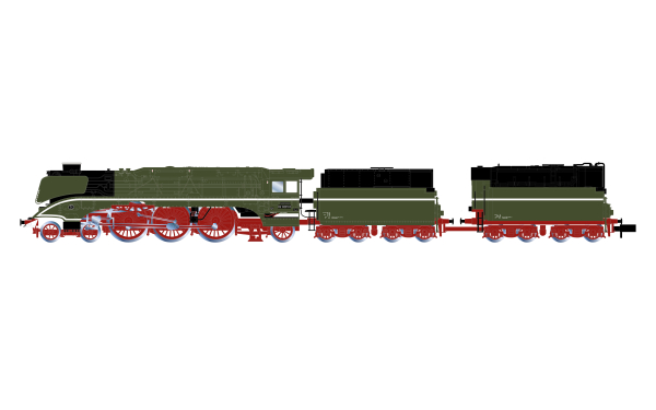 Arnold HN2665 N Dampflokomotive 02 0201-0 der DR