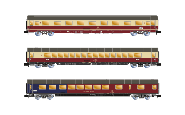 Arnold HN4387 N  3-teiliger Set TEE-Wagen Rembrandt DB